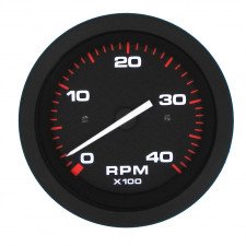 Amega Domed Drehzahlmesser 4000 Umdr./Min. (Diesel) - 58136e - 58136E