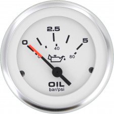 Lido Pro &Ouml;ldruckanzeiger 0-5 Bar (Vdo) - 59260f - 59260F