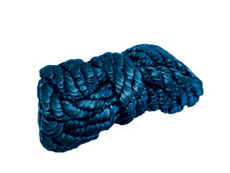 Fenderleine (Pp), &Oslash;8mm, L=2m, Blau (Mit Splei&szlig;) - 60080202 - 60080202