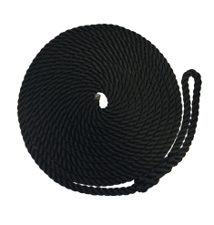 Festmacher Aus Geschlagenem Polypropylen Mit Splei&szlig;, &Oslash;14mm, L=10000mm, Schwarz - 60080451 4 - 61410001