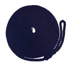 Festmacher Aus Geschlagenem Polypropylen Mit Splei&szlig;, &Oslash;8mm, L=4500mm, Blau - 60080452 72dpi - 60080452