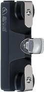 Antal Aluminium Halyard Slider 32x6, L=135mm, B=50mm, Arbeitslast 2800kg (Single Pin) - 622402 - 622402