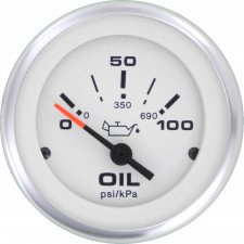 Lido Pro &Ouml;ldruckanzeiger 0-100psi (Sw) - 62750f - 62750F