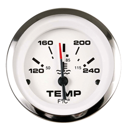 Lido Pro Wassertemperaturanzeiger 40-120&deg;C (Vdo) - 63535f 72dpi - 63535F