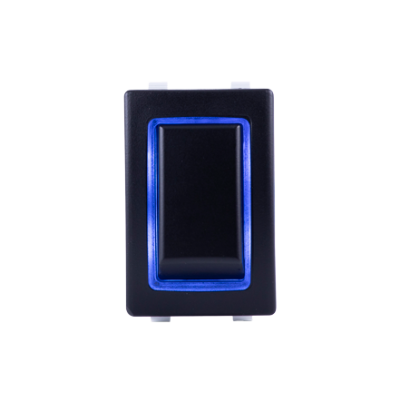 Sierra Wasserdichter (Ip68) Halo Dauerleuchtender Schalter; Led Blau, Spst, On-Off - 64rk40610b 72dpi - 64RK40610B