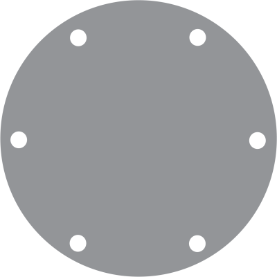 Johnson Pump Niro Deckel F&uuml;r Pumpe F7b (Mit Nuten F&uuml;r O-Ring) - 6601466483 72dpi - 6601466483