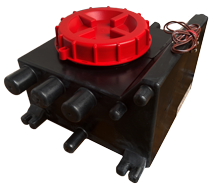 Johnson Pump Grauwassertank, 185x280x340mm, Inkl. Ultima Switch Schwimmerschalter - 660913384 72dpi - 660913384