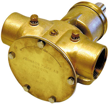 Johnson Pump Bronze Impellerpumpe F8b-8, 279l/Min, 1-1/2"-Innengewinde, Fu&szlig;-/Riemenscheibenantrieb - 6610130211 72dpi - 6610130211