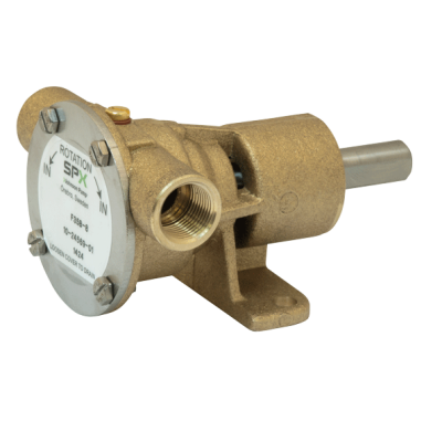 Johnson Pump Bronze Impellerpumpe F35b-8, 20,5l/Min, 3/8"-Innengewinde, Fu&szlig;-/Riemenscheibenantrieb - 66102456901 - 66102456901