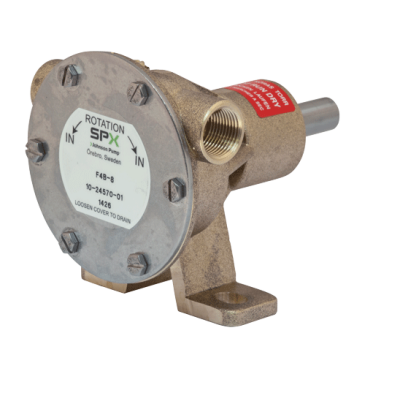 Johnson Pump Bronze Impellerpumpe F4b-8, 34,5l/Min, 3/8"-Innengewinde, Fu&szlig;-/Riemenscheibenantrieb - 66102457001 - 66102457001