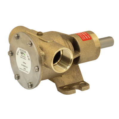 SPX Johnson bronze Impellerpumpe F7B-8, 107l/min, 1"-Innengewinde, Fu&szlig;-/Riemenscheibenantrieb - 66102457201 - 66102457201