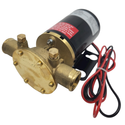 Johnson Pump Selbstansaugende Mehrzweckpumpe F38b-19, 12v, 35l/Min, Anschluss 1" Schlauch & 1/2" Bsp - 66102472701 - 66102472701