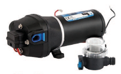 Johnson Pump Aquat Silent-Electric Toilette, 12v/13a, Komfortable Sch&uuml;ssel - 66804723201 03 - 66804723201