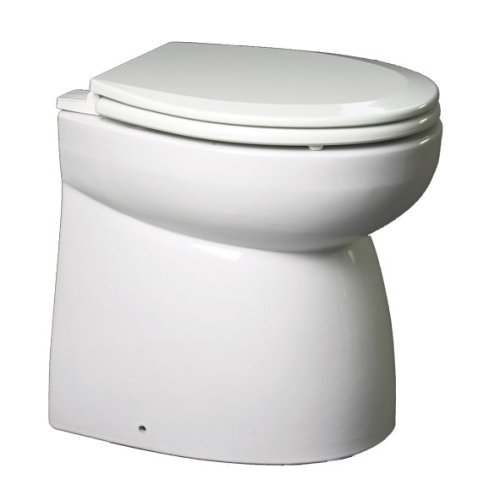 Johnson Pump Aquat Silent Premium-Electric Toilette, Standard Modell, Gerade, 24v/10a, 455x365x455mm - 66804723502 72dpi - 66804723502