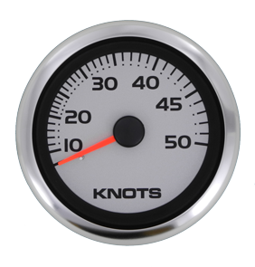 Argent Pro Geschwindigkeitsanzeiger 50 Knoten (Inklusive Pitot & Schlauch) - 67189ssfke 72dpi - 67189SSFKE