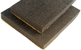 Dempflex-Absorbel, Ger&auml;usch-Isolation, Platte 30mm, 1400x1000x30mm (Selbstklebend) - 700351 72dpi - 700351