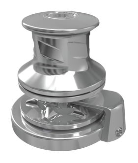 Lofrans Windlasses Ankerwinde Vertikal, Modell 'Sx3', 12mm, 1700w/24v, Mit Spillkopf - 70738 - 70738