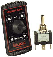 Lofrans Windlasses Bedienungsschalter, Typ 'L' - 71803 72dpi - 71803
