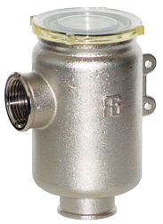 allpa Nickel-beschichteter Messing-K&uuml;hlwasserfilter mit Niro 316 Filter