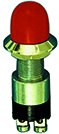 Messing-Verchromter Druck (Kontakt) Schalter, 30a, Schwarzer Druckknopf (Wasserdicht) - 9014848 r 1 - 9014848/N