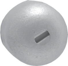 Zinkanode Mercruiser/Z-Antrieb Alpha One Und Bravo 1/2/3, Button (Oem 55989) - 9017006 - 9017006