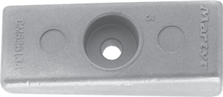 Zinkanode Mercury/Mariner/Force/Honda Aussenborder, Wedge (Oem 826134) - 9017023 - 9017023