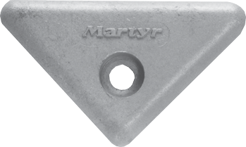 Zinkanode Volvo Penta Z-Antrieb, Triangle F&uuml;r 290/290dp/Sx/Dp-X (Oem 872193) - 9017038 - 9017038