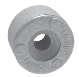 Aluminium Anode Yamaha Aussenborder, Button (Oem 688-45251-01) - 9017101a - 9017101A