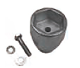 Navalloy Mercury Anode; Prop Anode Bravo 3 > 2004 - 9017645a - 9017645A