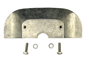 Navalloy Mercury Anode; Trim Tab Anode - 9017666a - 9017666A