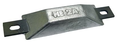 Navalloy European Style Hull Anode