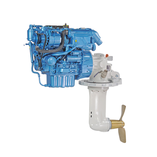 Nanni marine diesel engine N3.30 with Technodrive reversing gear TMC40MR=2.00:1 - 9019034 2 - 9019034