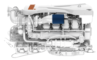 Nanni marine diesel engine N16.1100 with ZF Hurth reversing gear CR3&mdash;ZF500-1A/R=1.964:1 - 9019243 - 9019243