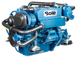 Sol&eacute; Schiffsdiesel Mini 55 Turbo Mit Technodrive Wendegetriebe Tm345, R=2.47:1 - 9022207 2 - 9022207