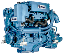 Sol&eacute; Schiffsdiesel SDZ 165 Turbo & Intercooler (Basis Deutz)