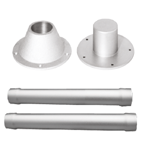 Aluminium Tischbeinsatz