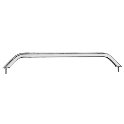 Niro Handlauf Mit M8-Gewindestifte, &Oslash;22mm, H=55mm, L=300mm - 9024300 - 9024300