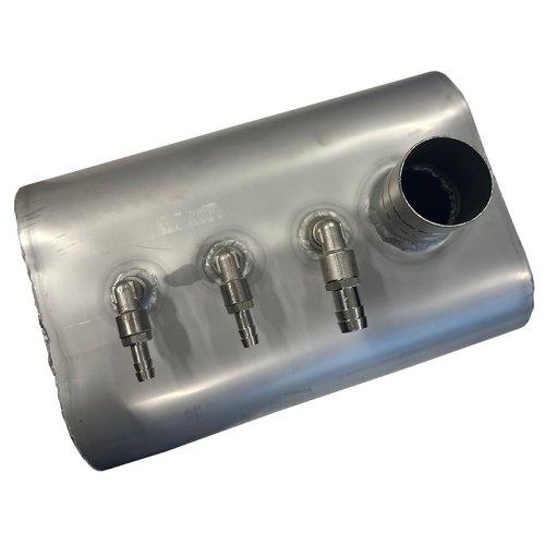 Kraftstofftank Niro 32l, 600x170x350mm Mit Geschwei&szlig;te Fittings - 9035002 1 1 - 9035002