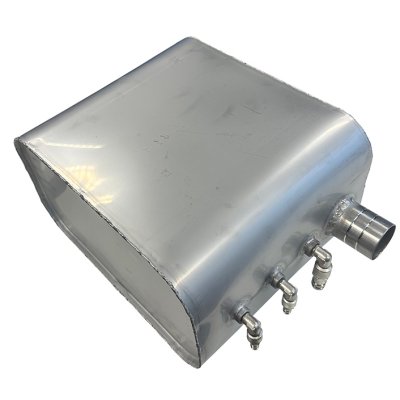 Kraftstofftank Niro 32l, 600x170x350mm Mit Geschwei&szlig;te Fittings - 9035002 1 - 9035002
