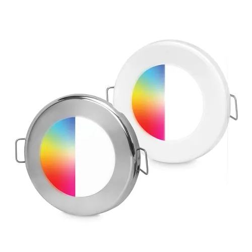 Hella Apelo Euroled 75 RGB/W Deckenleuchte, 9-16VDC, 80&deg;, Federclip-Montage - 9041389 1 - 9041389