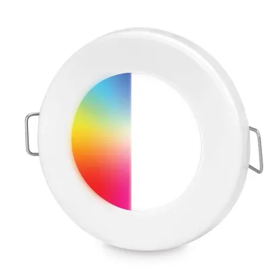 Hella Apelo Euroled 75 RGB/W Deckenleuchte, 9-16VDC, 80&deg;, Federclip-Montage - 9041389 - 9041389