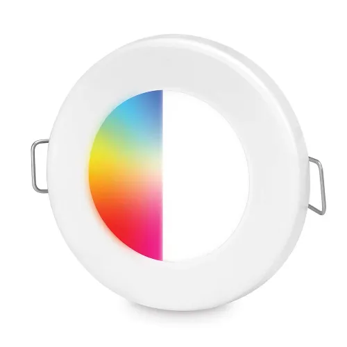 Hella Apelo Euroled 75 RGB/W Deckenleuchte, 9-16VDC, 80&deg;, Federclip-Montage - 9041389 - 9041389