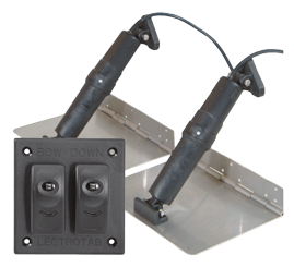 Elektrisches Trimmklappensystem, 9"X12", 12v (Boot 16'-26'/5-7,5m) - 90470912 - 90470912