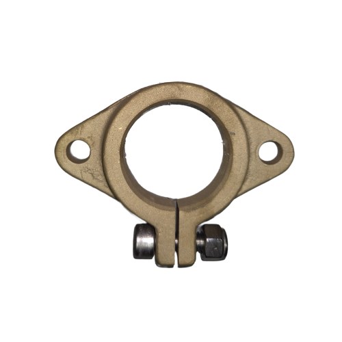 Bronzener Montageflansch F&uuml;r Stevenrohr &Oslash;40mm (F&uuml;r Welle &Oslash;25mm) - 9052026 - 9052025