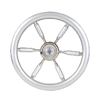allpa Steuerrad 'Leader Silver'