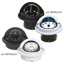 Ritchie Kompass Modell 'Voyager F-82w', 12v, Einbaukompass, Rose &Oslash;76,2mm/5&deg;, Wei&szlig; - 9067055 1 - 9067055
