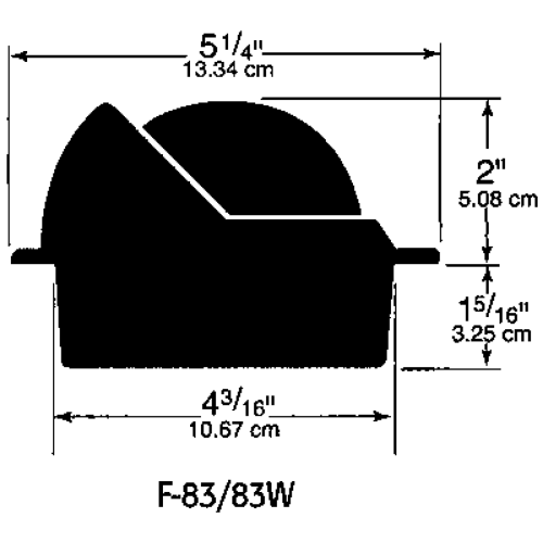Ritchie Kompass Modell 'Voyager F-83', 12v, Einbaukompass, Rose &Oslash;76,2mm/5&deg;, Schwarz (Wheel Mark) - 9067056 2 - 9067056