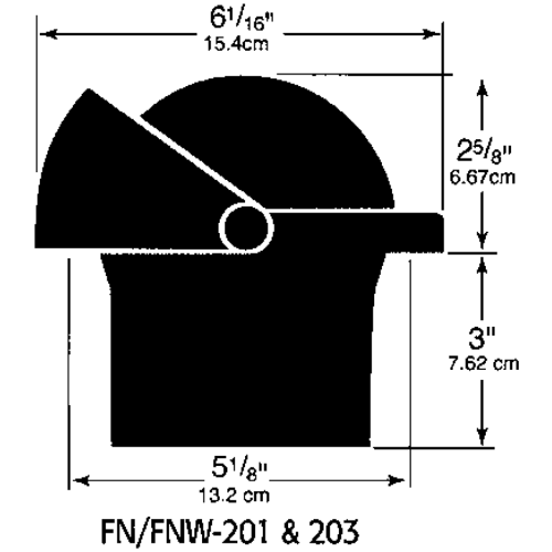 Ritchie Kompass Modell 'Navigator Fnw-201', Einbaukompass, 12v, Rose &Oslash;114,3mm/5&deg;, Wei&szlig; - 9067094 2 - 9067094