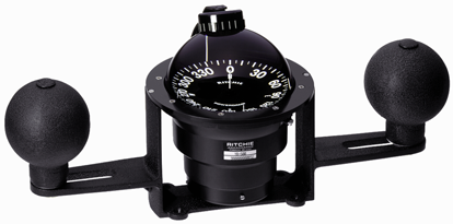 Ritchie Kompass Modell 'Globemaster Yb-500' 12/24/32v, Aufbau, Rose &Oslash;127mm/2 Of 5&deg;, Schwarz - 9067305 1 - 9067305