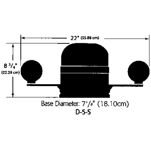 Ritchie Kompass Modell 'Globemaster D-5-S-B' 12/24/32v, Aufbau, Rose &Oslash;127mm/2 Of 5&deg;, Schwarz - 9067310 1 - 9067310